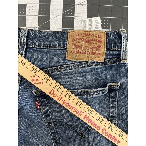 Levi's 541 Athletic Fit Jeans Mens 32x32 Blue Light Fade 99/1 Stretch Rinse Wash - Picture 1 of 8